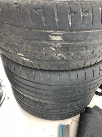 Rodas aro 18, com pneus - Foto 4