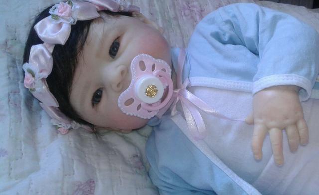 Bebê reborn molde Maylin pronta entrega - Foto 2