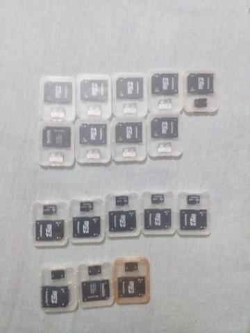 Vendo cartões de memória já com adaptadores!!! - Foto 2