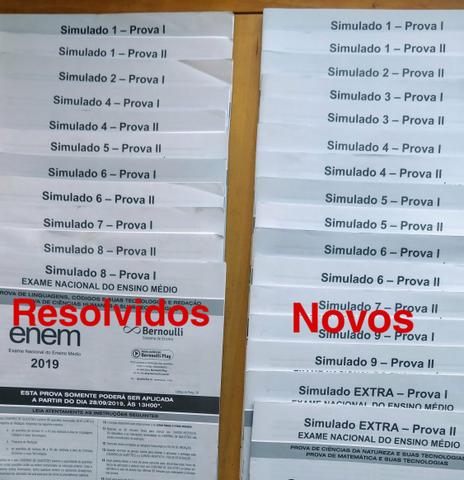 Apostilas Bernoulli 2019 - coleção 6V + simulados - Foto 2