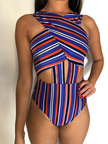 Body Estampado Navy
