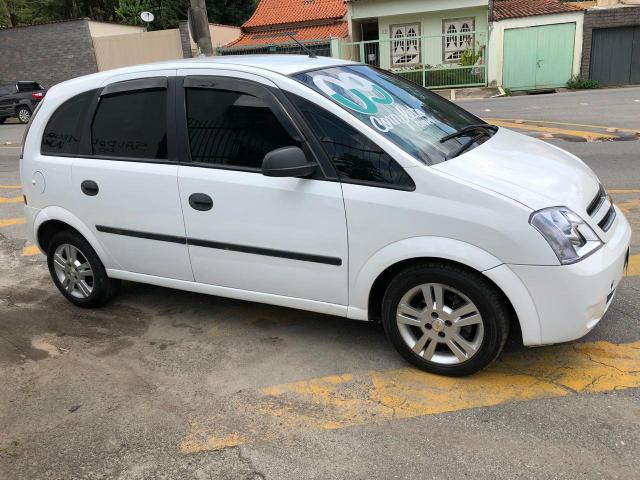 Meriva 2009 1.8 flex completa banco de couro - Foto 9