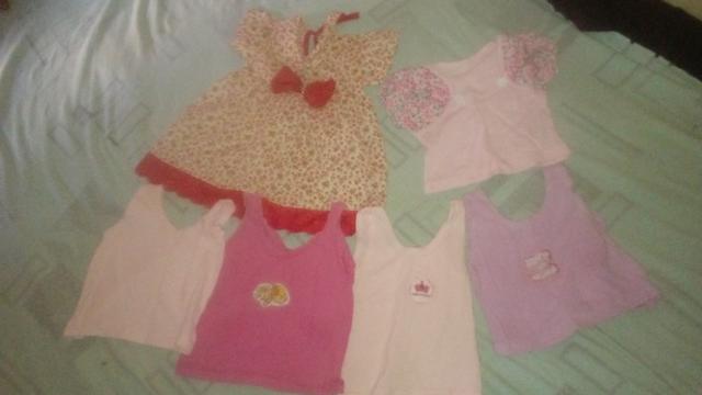 Roupas de bebê+protetor de berço - Foto 2