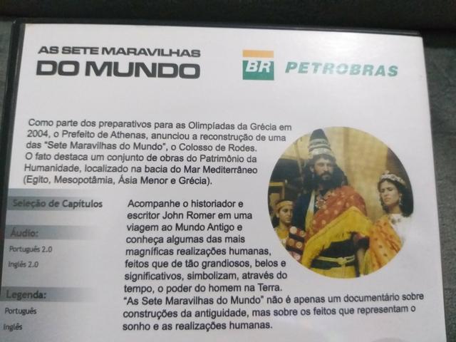 DVD das 7 Maravilhas do mundo - Foto 3