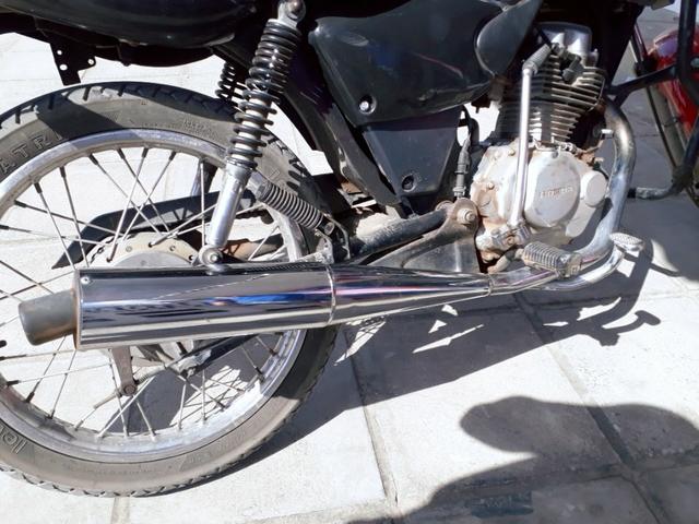 Escape de moto titan 125 - Foto 2