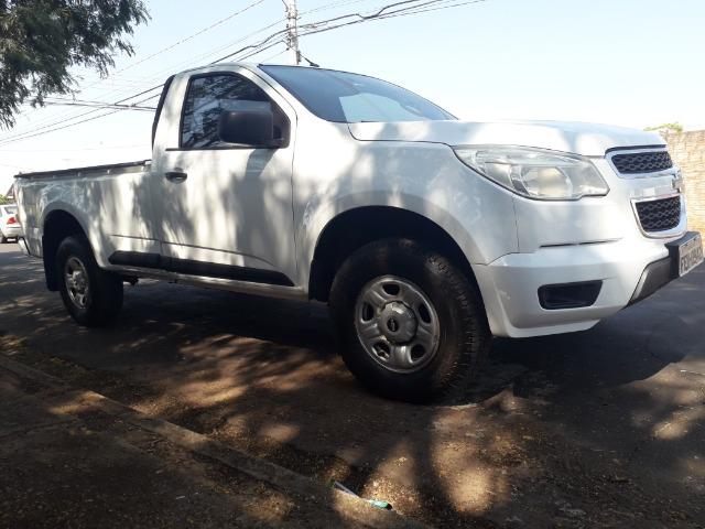 S10 2012/13 2.8 diesel branca 4x2 cab. simples - Foto 13