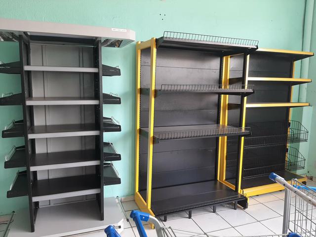 Gôndolas para mercado - Foto 2