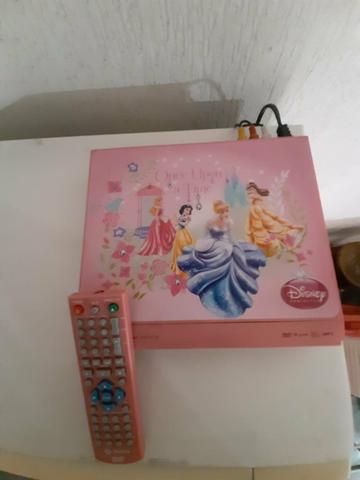 Aparelho DVD Disney Princesas