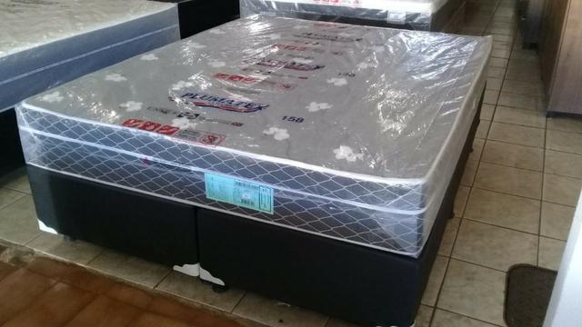 Cama queen preço de fabrica 799 a vista/ ou 10x89,99 nos cartões - Foto 3