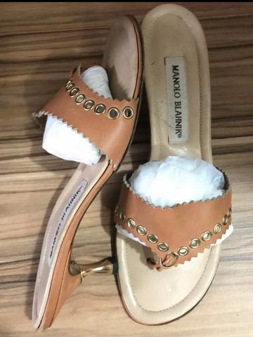 Sandália manolo blahnick - ORIGINAL - Roupas e calçados - Guará II,  Brasília 684339882 | OLX