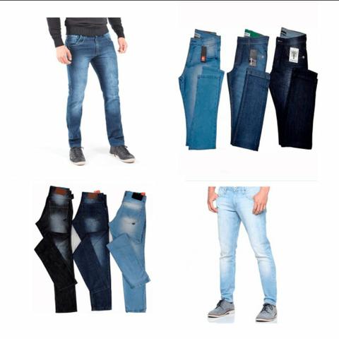 calça jeans tradicional masculina atacado