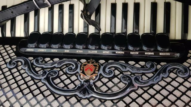 Gaita acordeon Scandalli S6 120 baixos italiana - Foto 5
