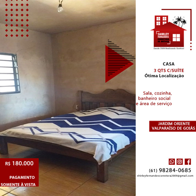 Casa 3 Qts c/Suíte Atrás do Colégio Cejo - Jardim Oriente - Foto 6