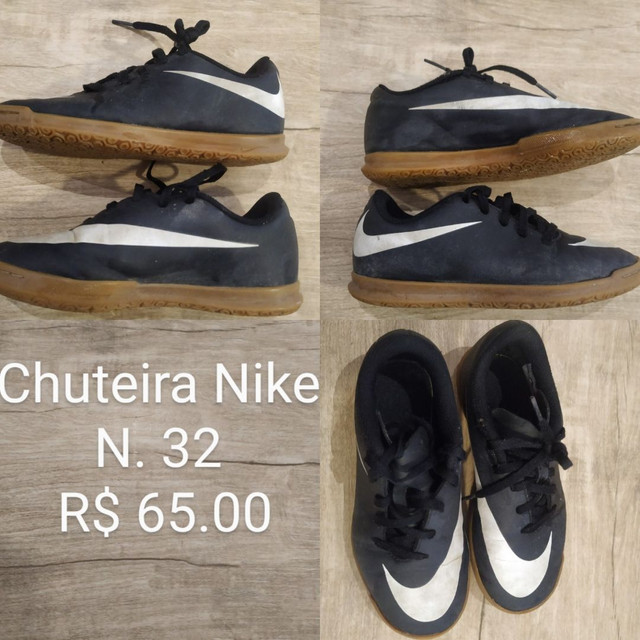 chuteira nike numero 32