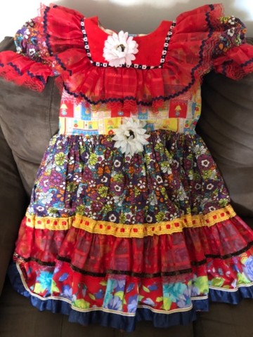 Vestido de festa junina