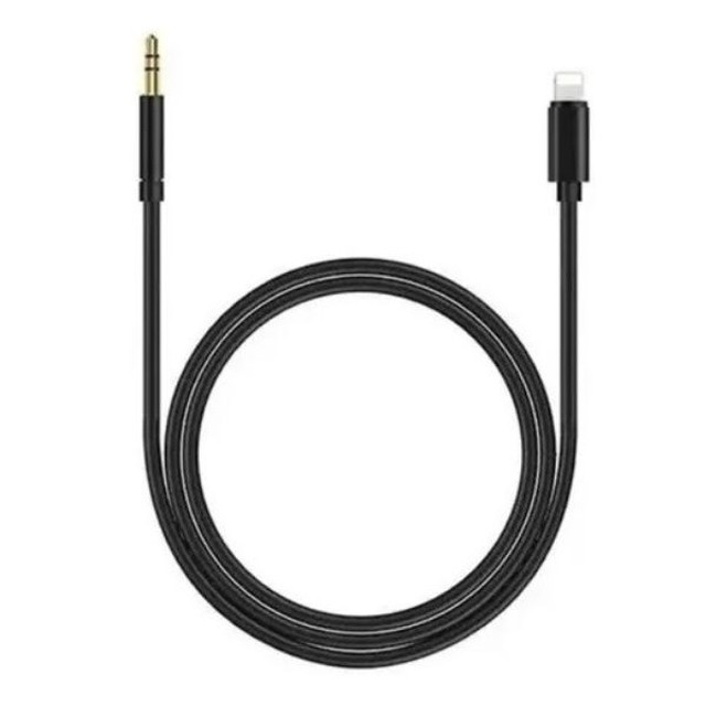 Cabo P2 Auxiliar Áudio Para iPhone Lightning 7 8 X 11 3.5mm