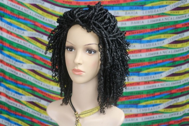 Peruca Wig Zâmbia Afro Cacheada Wig Up - Foto 5