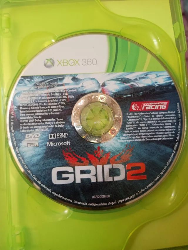 JOGO DE XBOX 360 GRID 2 - Videogames - Aribiri, Vila Velha 1252826302