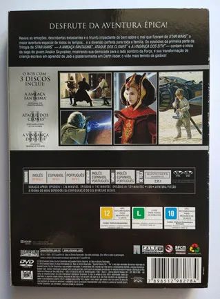 Star Wars (DVDs I, II e III) - usado em estado de novo - Foto 2