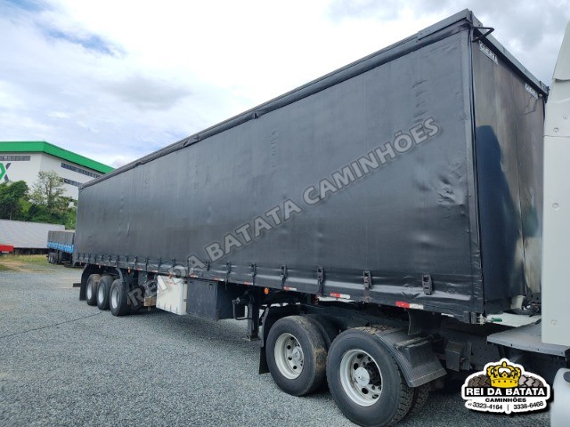Carreta Semi-Reboque Baú Sider Três eixos Guerra 2013 28 Pallets C/ Pneus - Foto 2