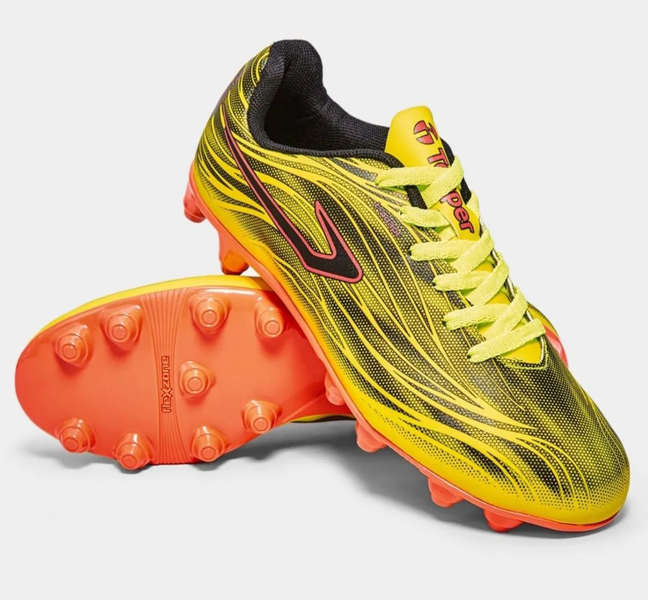 Original Topper Slick Soccer Cleats, Size 43