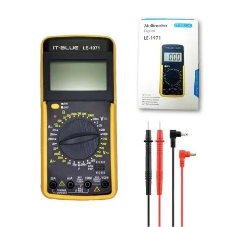 MULTIMETRO DIGITAL IT-BLUE LE-1971