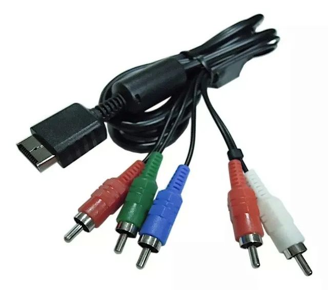  Cabo Vídeo Componente Compatível com Ps2 Ps3 - Foto 3