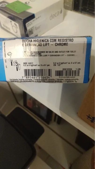 Ducha Higiênica com Registro e Derivação  - Foto 6