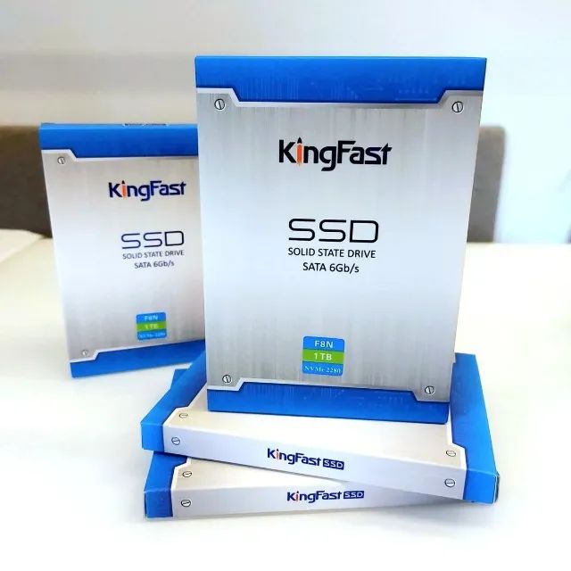 SSD 256gb KingFast, Novo, Garantia