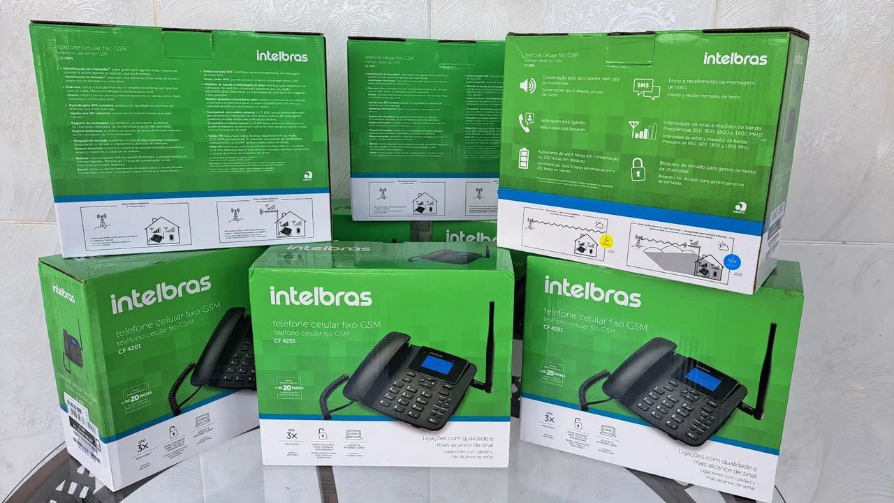 Caixas telefone de mesa.(VAZIAS) - Foto 6