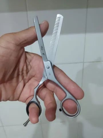 Tesoura Profissional Talent Dentada MQ 6 Hair Desfiadora - Usada  - Foto 5
