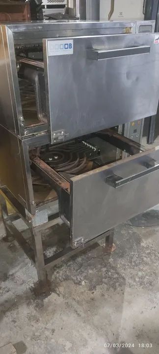 2Fornos importado elétrico 8.000 de potênciaCADA"LEIA"