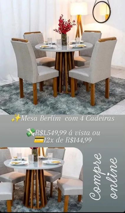 Mesa de Jantar ( entrega grátis ) - Foto 2