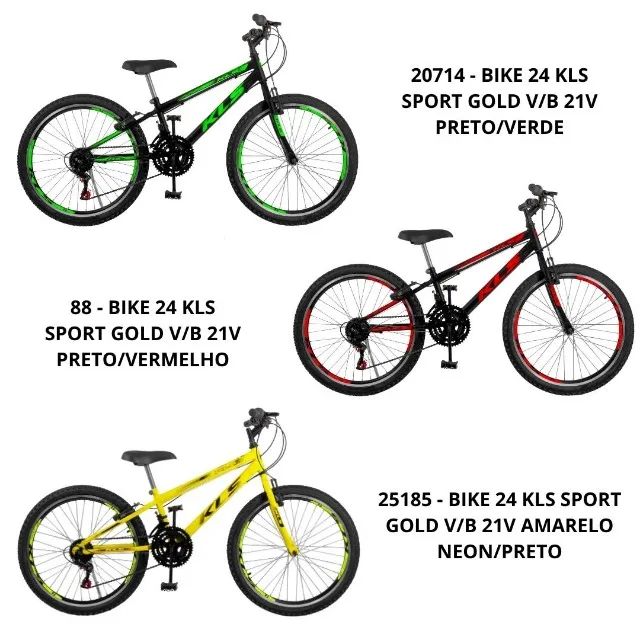 Bicicleta 24 Kls Sport Gold V/B 21v - Foto 2