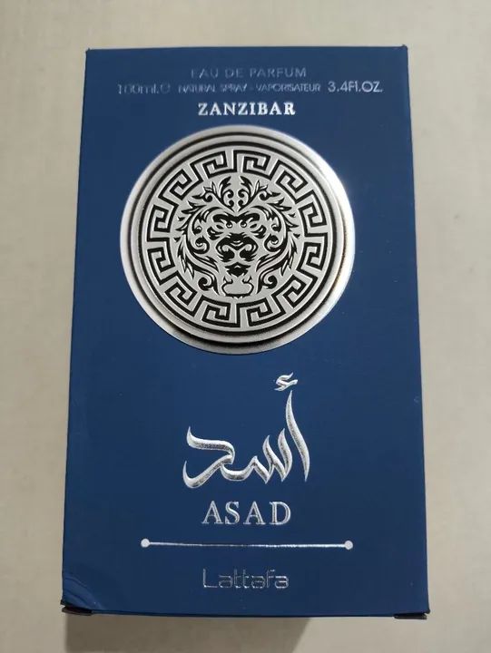 ASAD ZANZIBAR 100ML + SMARTWATCH C800