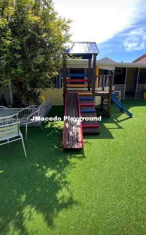 Parquinho infantil sem balanço 