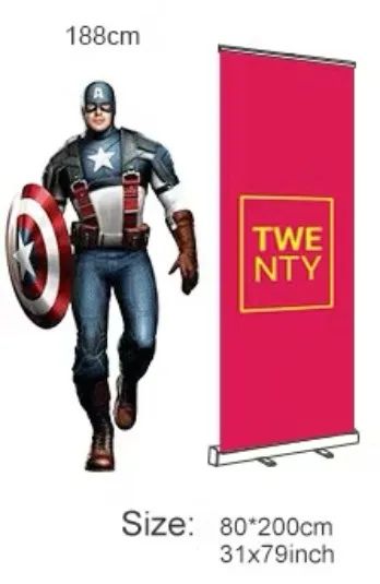 Porta Roll-up 80x200 Banner + Case De Brinde Eventos Festas - Foto 3