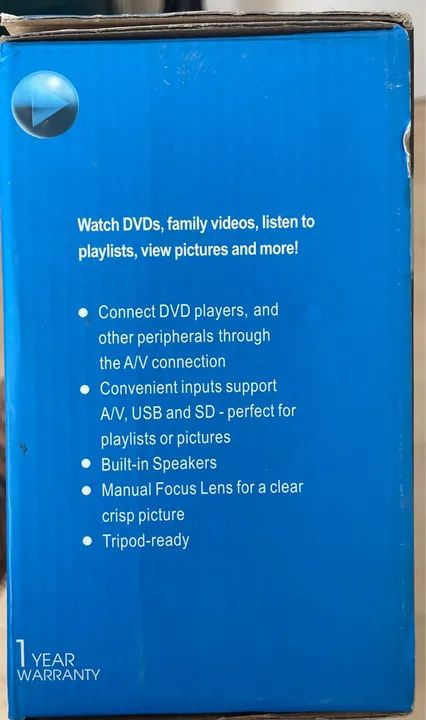 Mini projetor em Led64396800980354123