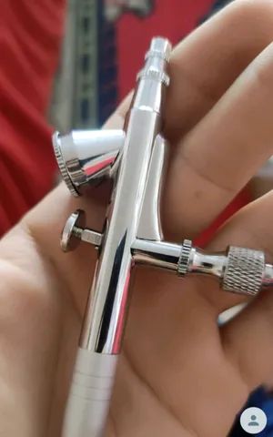 Pistola Pintura Grafite Oficina Funilaria Carpintaria Artesanato Caneta - Foto 4