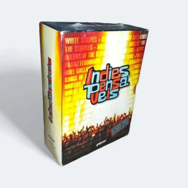 BOX DVDs Indispensáveis - Os maiores nomes do Indie Rock em shows ao vivo