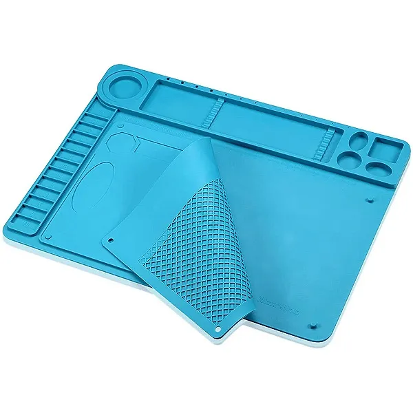 Estação de Trabalho Antiestático Para Reparo de Celular Kit Com 2 Mantas - Knup