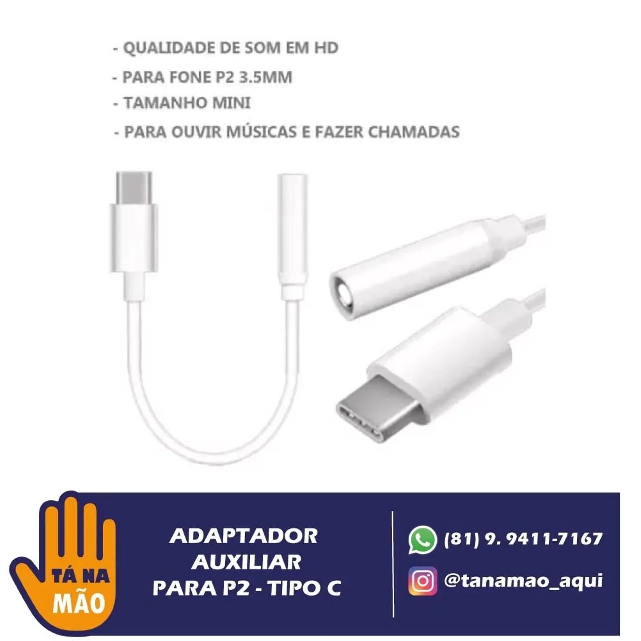 Adaptador fone P2/C - Foto 4