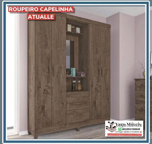 Guarda Roupa capelinha em mega Promoção entrega grátis ! - Foto 3