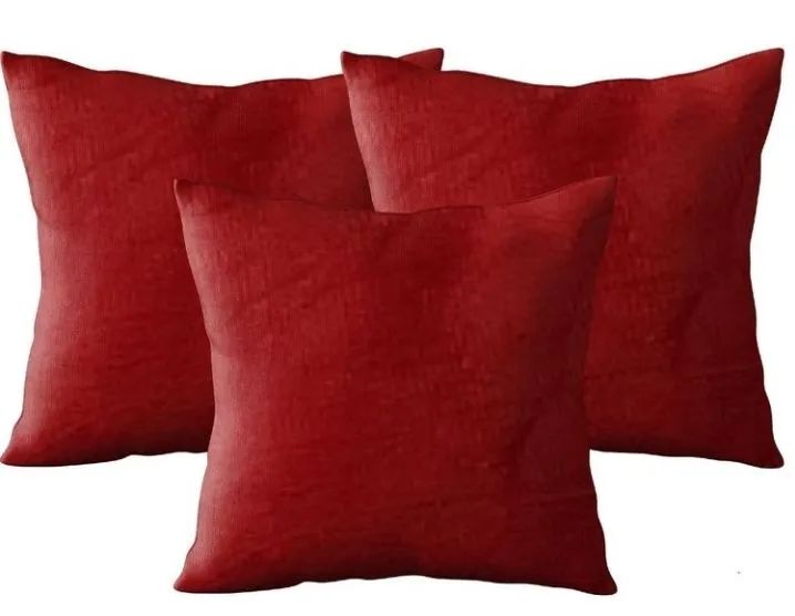 kit 10 capa almofada 45x45 suede natalina<br>vermelho natal decorativa atacado festa - Foto 6