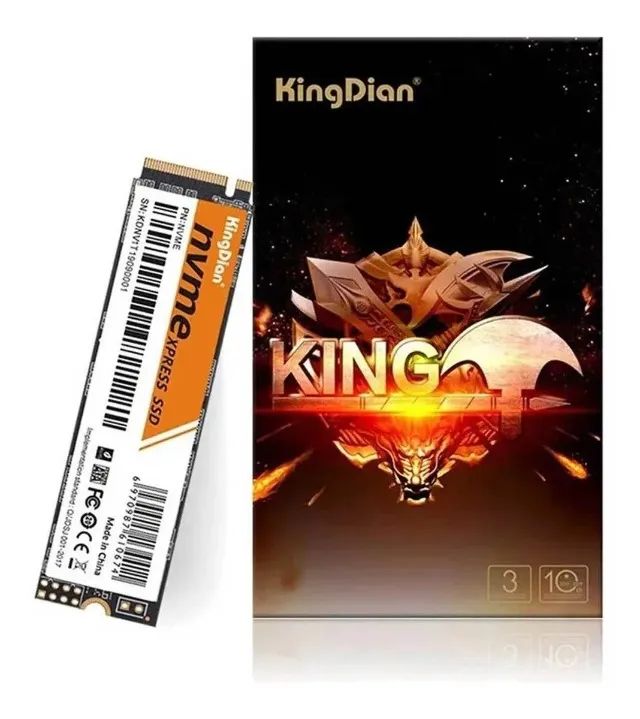 PRONTA ENTREGA | SSD 256gb M.2 Nvme Kingdian - Foto 5