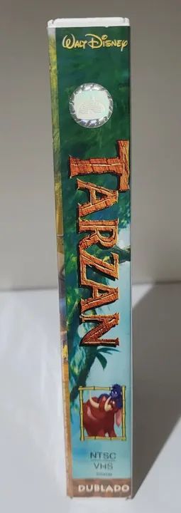 Fita VHS Filme Tarzan Clássicos Disney - Foto 2