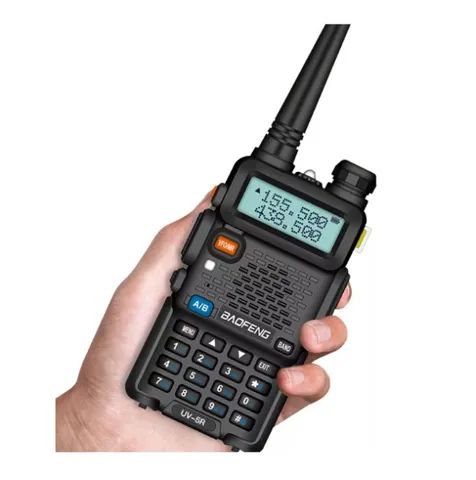 Radio Comunicador Dual Band Baofeng Uv-5r Vhf Uhf - Aceita Cartão