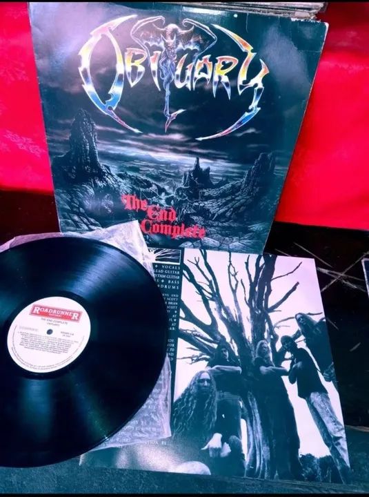 LP  Obituary The End Complete, Death Metal, Tipo Canibal Carc