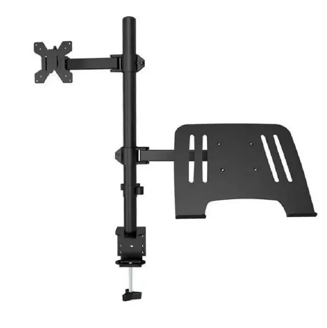 Suporte Duplo Articulado De Mesa Para Monitor e Notebook BMG-33 - Foto 6