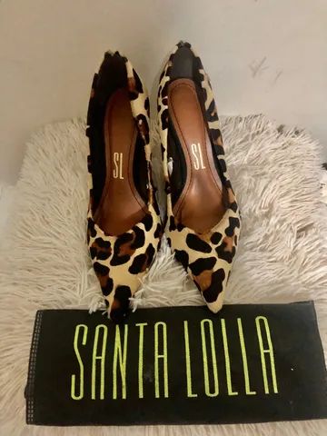 Scarpin santa best sale lolla onca